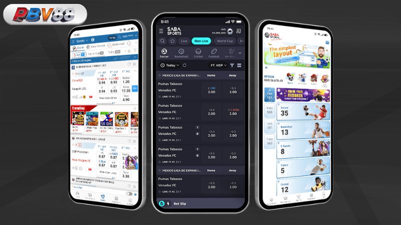 Cách chơi cá độ thể thao nhận thưởng hấp dẫn mỗi ngày tại sảnh Saba của nhà cái PBV88