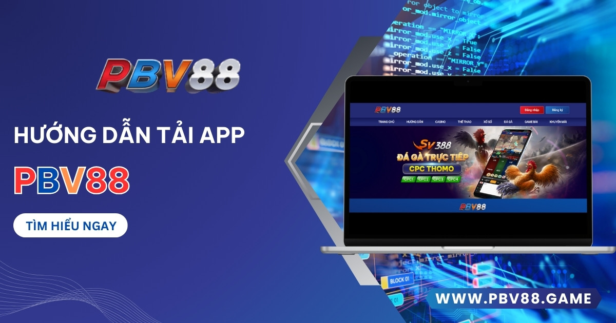 Tải app PBV88